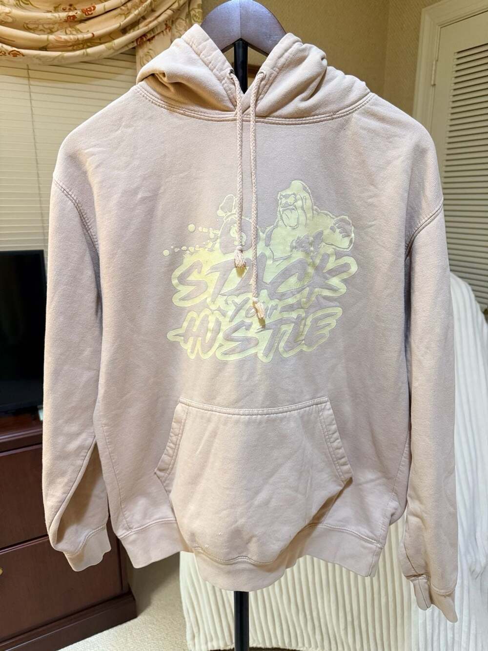 Honor The Gift Stack Your Hustle Pink Hoodie